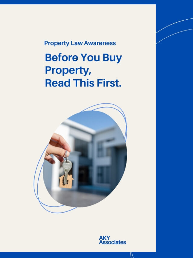 Before You Buy
Property, Read This First.