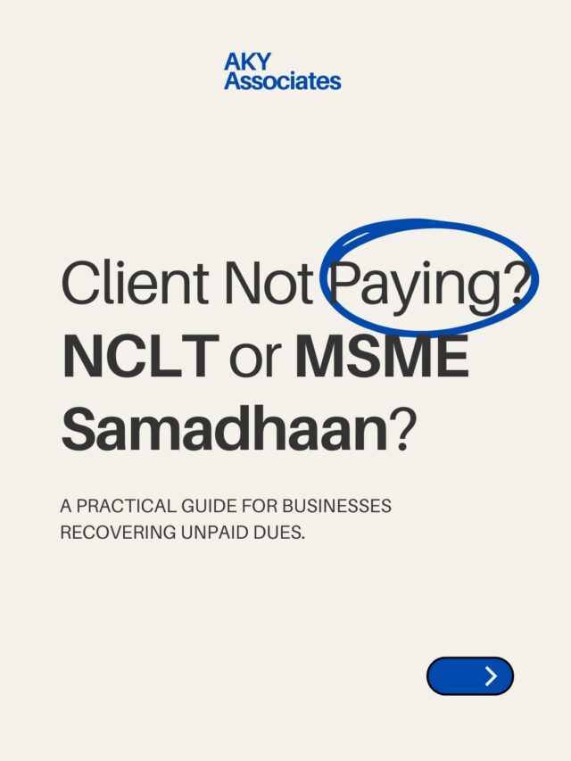 NCLT vs. MSME Samadhaan